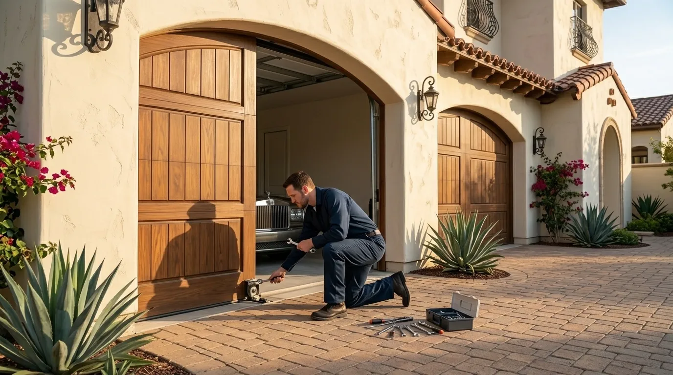 Garage door work by Spokane Garage Door Co in Spokane, WA