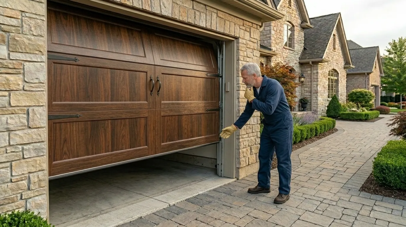 Garage door work by Spokane Garage Door Co in Spokane, WA