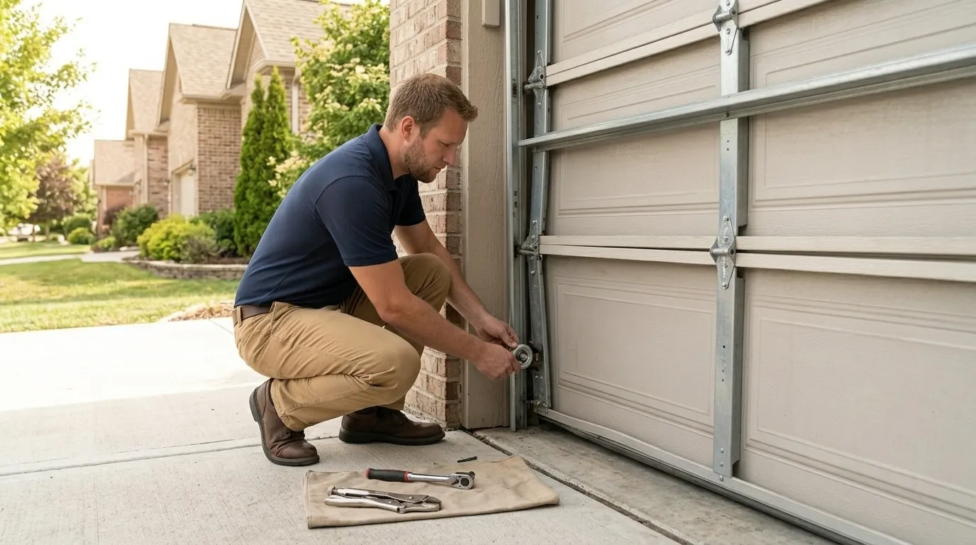 Garage door work by Spokane Garage Door Co in Spokane, WA